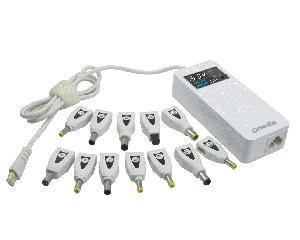 Oneda LCD液晶彩屏90W多功能笔记本电源适配器评测 智能显示，高效供电的白色利器